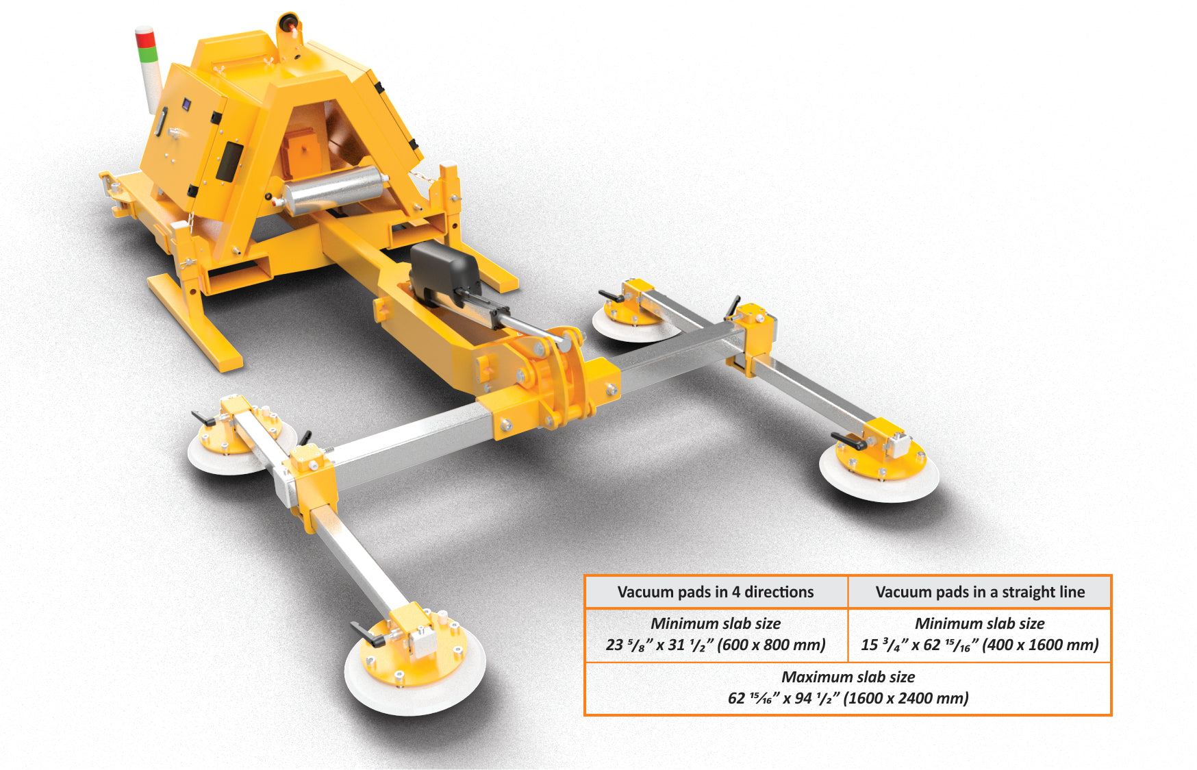 Abaco Forklift Power Vacuum Lifter - AFPVL300