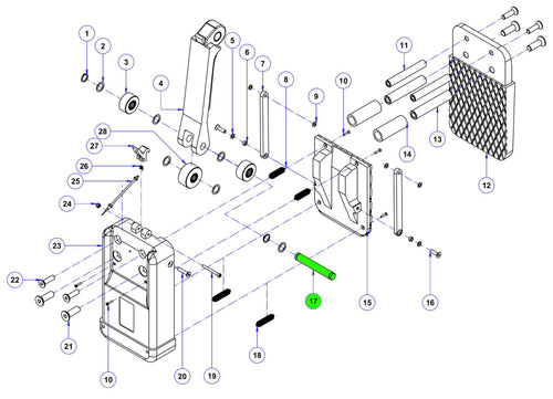 17 Shaft for ALG75