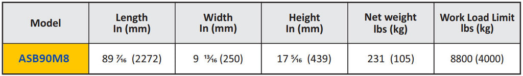 Abaco Spreader Bar M8