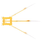Top view with swing arms