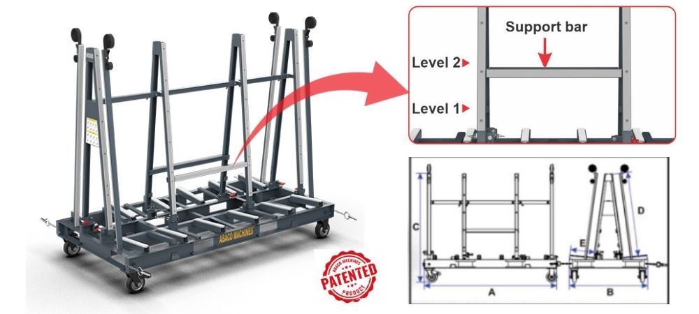 Abaco Folding One-Stop A-Frame - FOSA8759