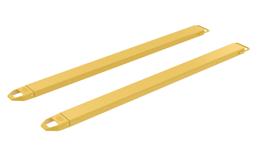 Pair Of Forklift Fork Extensions For (4" Wide) 72 Inches Up To 108 Inches Long