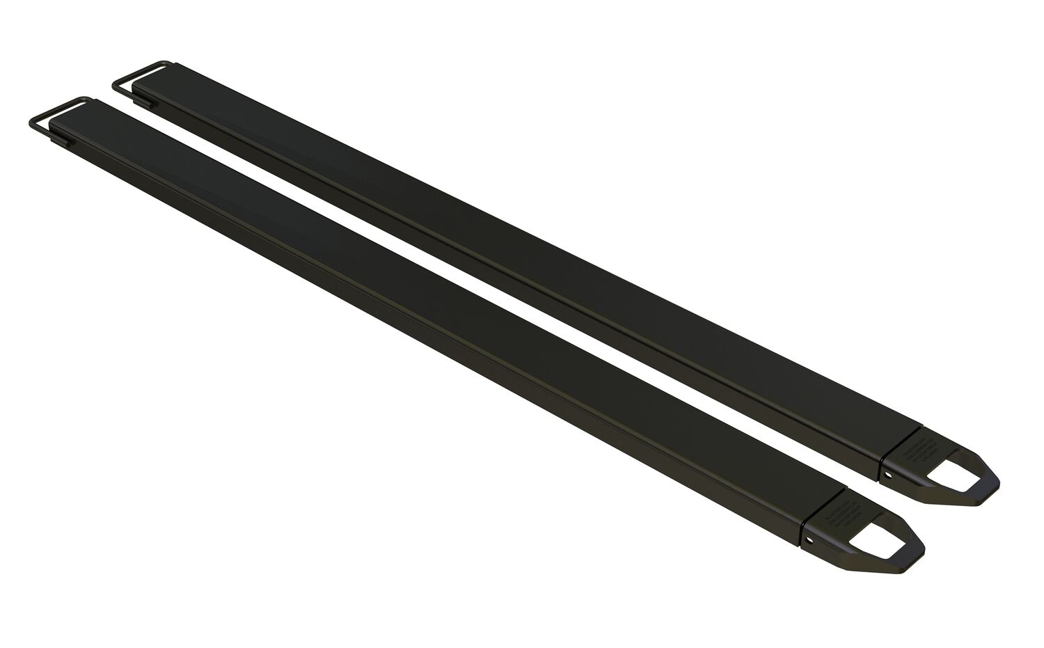 Pair Of Forklift Fork Extensions For (4" Wide) 72 Inches Up To 108 Inches Long