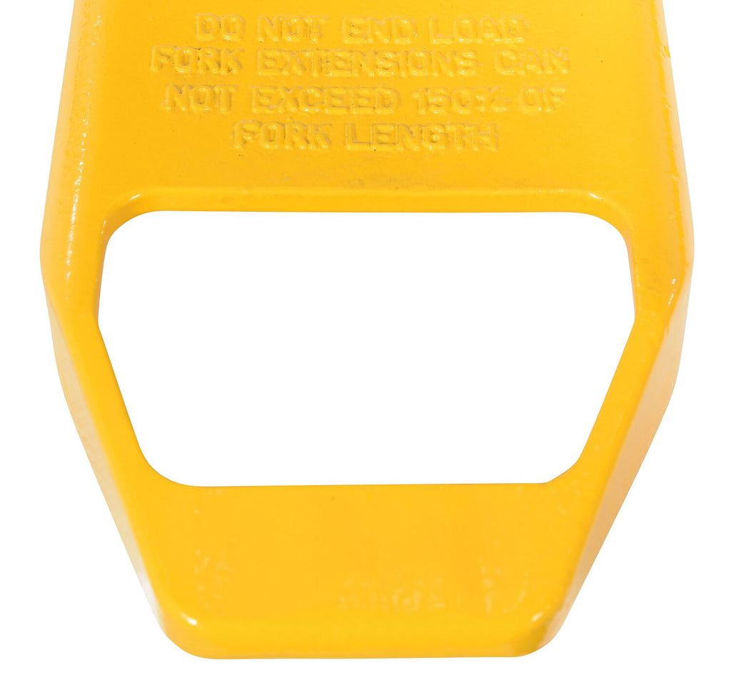 Pair Of Forklift Fork Extensions For (4" Wide) 72 Inches Up To 108 Inches Long