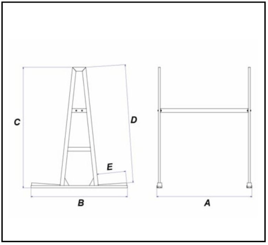 Abaco QLI Truck A-Frame - AQTA074; AQTAS074