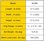 Abaco Self-Locking Dolly - SLT60