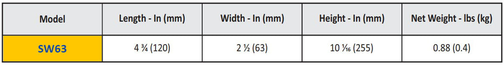 Abaco Slab Wedge - SW63